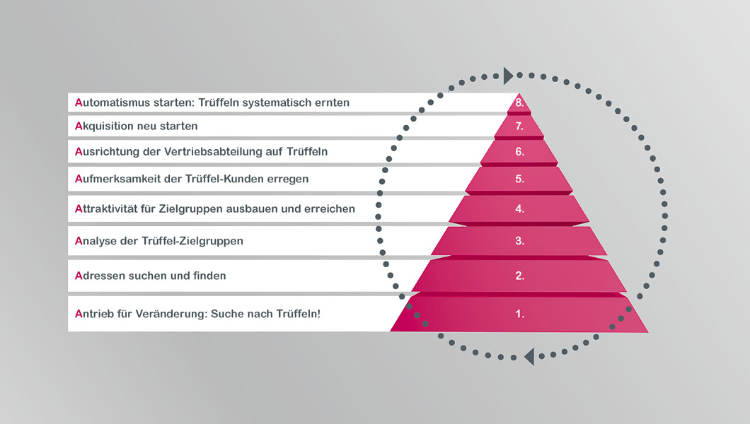 8A-Trüffelschwein-Strategie: Richten Sie Ihren Vertrieb auf die wichtigen Kunden aus